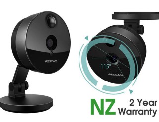 IP CAMERA FOSCAM C1 HD 720P WiFi Plug n Play Black On Promotion