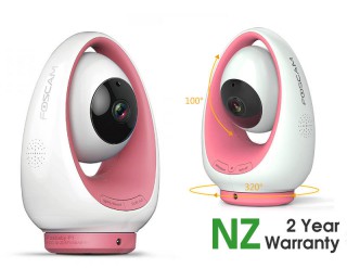FOSCAM FosBaby P1 HD 720P Baby Monitor Pink