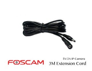 Power Extension Cord for Foscam 5V IP Cameras 2M