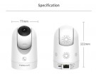 Foscam R8M 4K 8MP PTZ WiFi IP Security Camera Radar Human Detection