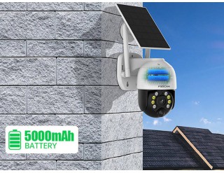 Foscam B4 2K Solar Battery WiFi Security Camera Outdoor PTZ Wire-Free