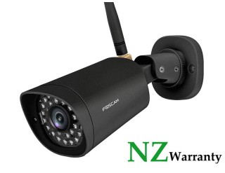 FOSCAM IP CAMERA FI9902P IP66 WiFi 2MP HUMAN DETECTION Black