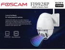 FOSCAM IP CAMERA FI9928P Outdoor PTZ 4x Zoom 2.0MP