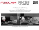 FOSCAM IP CAMERA FI9928P Outdoor PTZ 4x Zoom 2.0MP