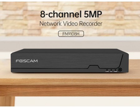 FOSCAM FN9108H 8 CHANNEL 5MP QHD NETWORK VIDEO RECORDER