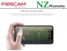 FOSCAM IP CAMERA G4P WiFi 4MP (2K) HUMAN DETECTION