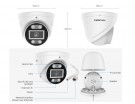 FOSCAM IP CAMERA T8EP 8MP IP66 PoE Sound/Light Alarm
