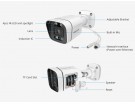 FOSCAM IP CAMERA V5EP 5MP IP66 PoE Smart AI Human/Vehicle Detection