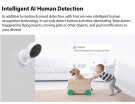 IP Camera FOSCAM X4 4MP Wifi Home Security / Baby monitor