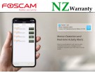 FOSCAM IP CAMERA G4P WiFi 4MP (2K) HUMAN DETECTION