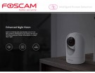 FOSCAM IP Camera R4M 2.4/5Ghz Wifi 4MP PTZ HUMAN DETECTION