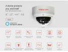 FOSCAM IP CAMERA D2EP 2MP Vandal-Proof PoE Dome Camera